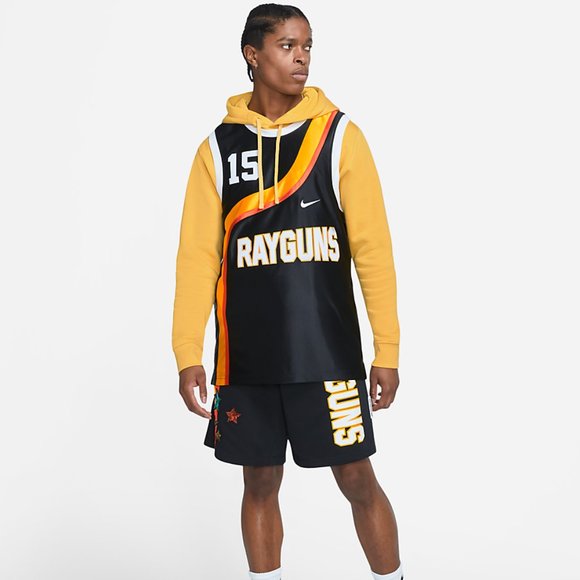 Nike Roswell Rayguns Vince Carter Jersey Black sb CV1970-010 Throwback D… - Picture 5 of 5